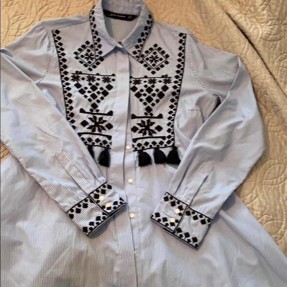 Zara Woman’s Tassle Shirt Size S